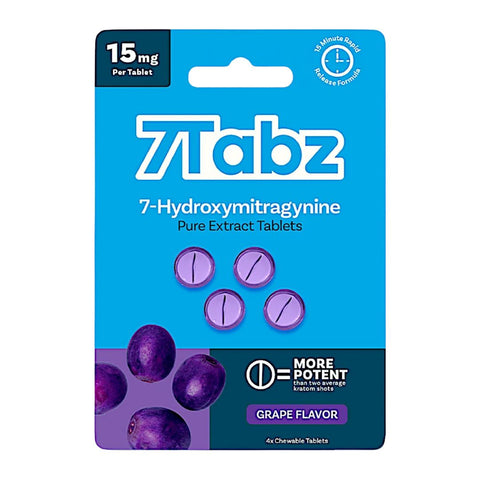 7Tabz 7 hydroxy 15 Mg 4 Count Pack