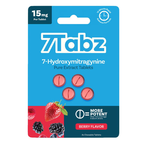 7Tabz 7 hydroxy 15 Mg 4 Count Pack