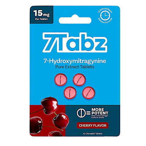 7Tabz 7 hydroxy 15 Mg 4 Count Pack