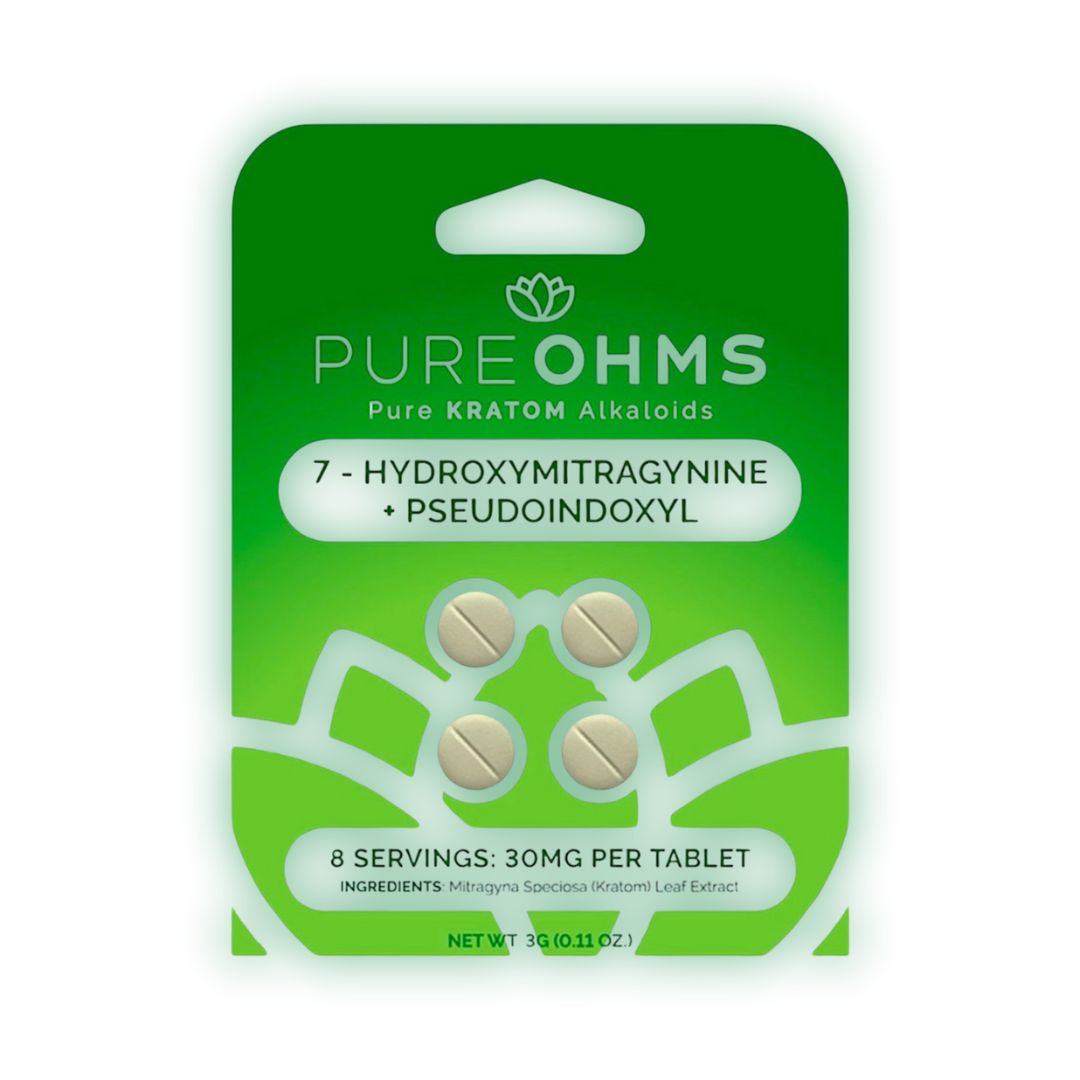 Pure Ohms 7-Hydroxymitragynine Pseudo Tablet 4cts