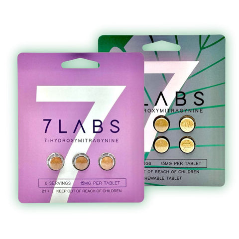 7 Labs Kratom Extract 7 Hydroxymitragynine Tablet 15mg