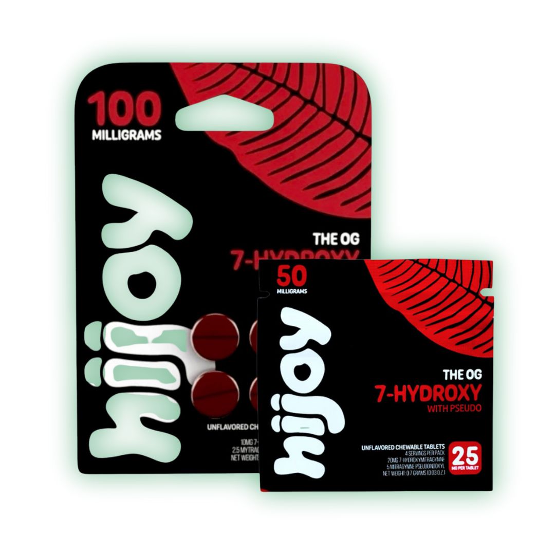 Hijoy 7- Hydroxy With Pseudo The OG Unflavored Tablet 25mg