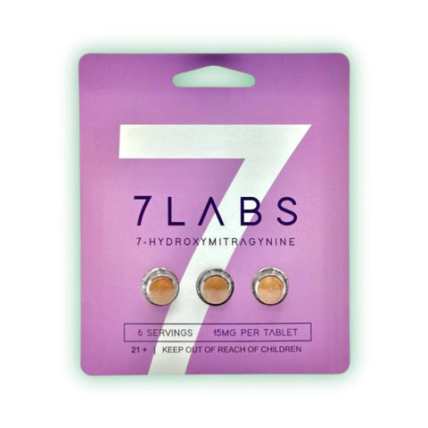 7 Labs Kratom Extract 7 Hydroxymitragynine Tablet 15mg