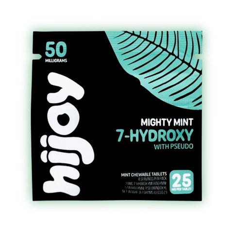 Hijoy 7-Hydroxy with Pseudo Mighty Mint Tablet 25mg