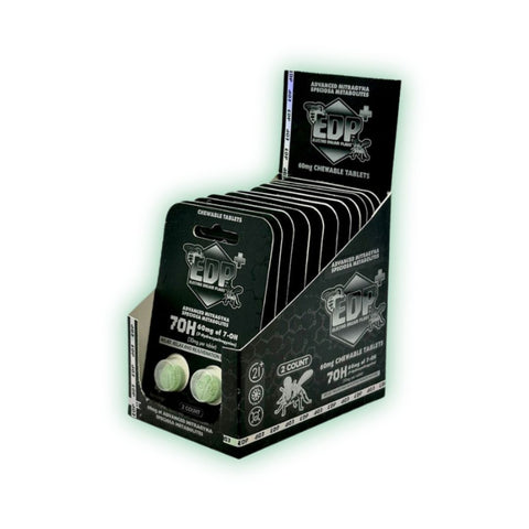 EDP plus 7Oh 7-hydroxymitragynine Kratom Extract Tablet 30mg