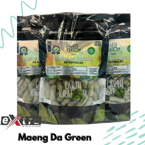 Green Maeng Da Capsule - EARTH KRATOM