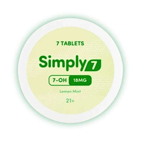 Simply7 Lemon Mint 18mg 7-OH Tablet