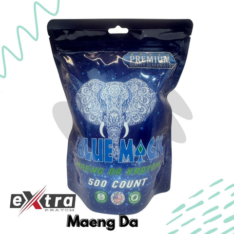 Maeng DA Kratom Capsules - Blue Magic