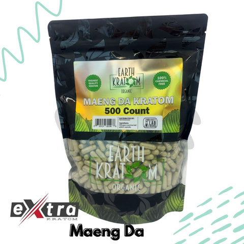 Green Maeng Da Capsule - EARTH KRATOM