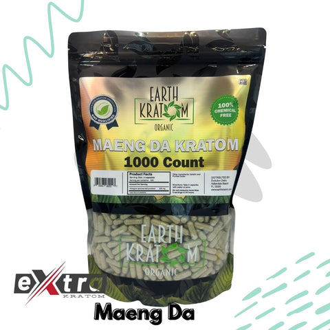 Green Maeng Da Capsule - EARTH KRATOM