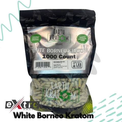 White Maeng Da Capsule - Earth Kratom