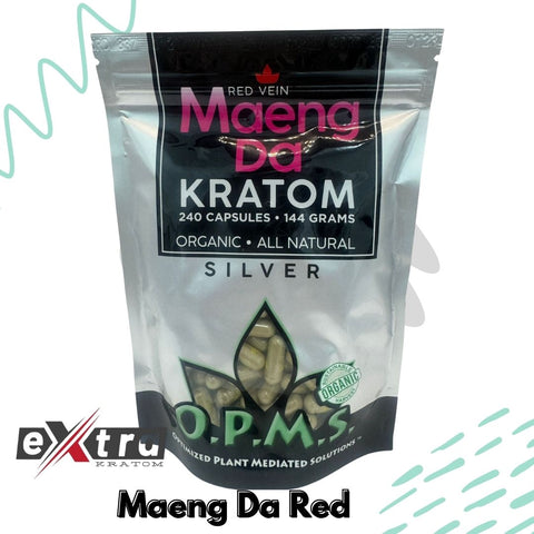 Red Maeng Da Capsule - OPMS Silver