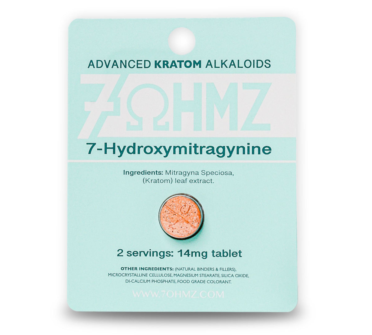 7 Ohmz 7 Hydroxy 14 Mg 1 Count Pack