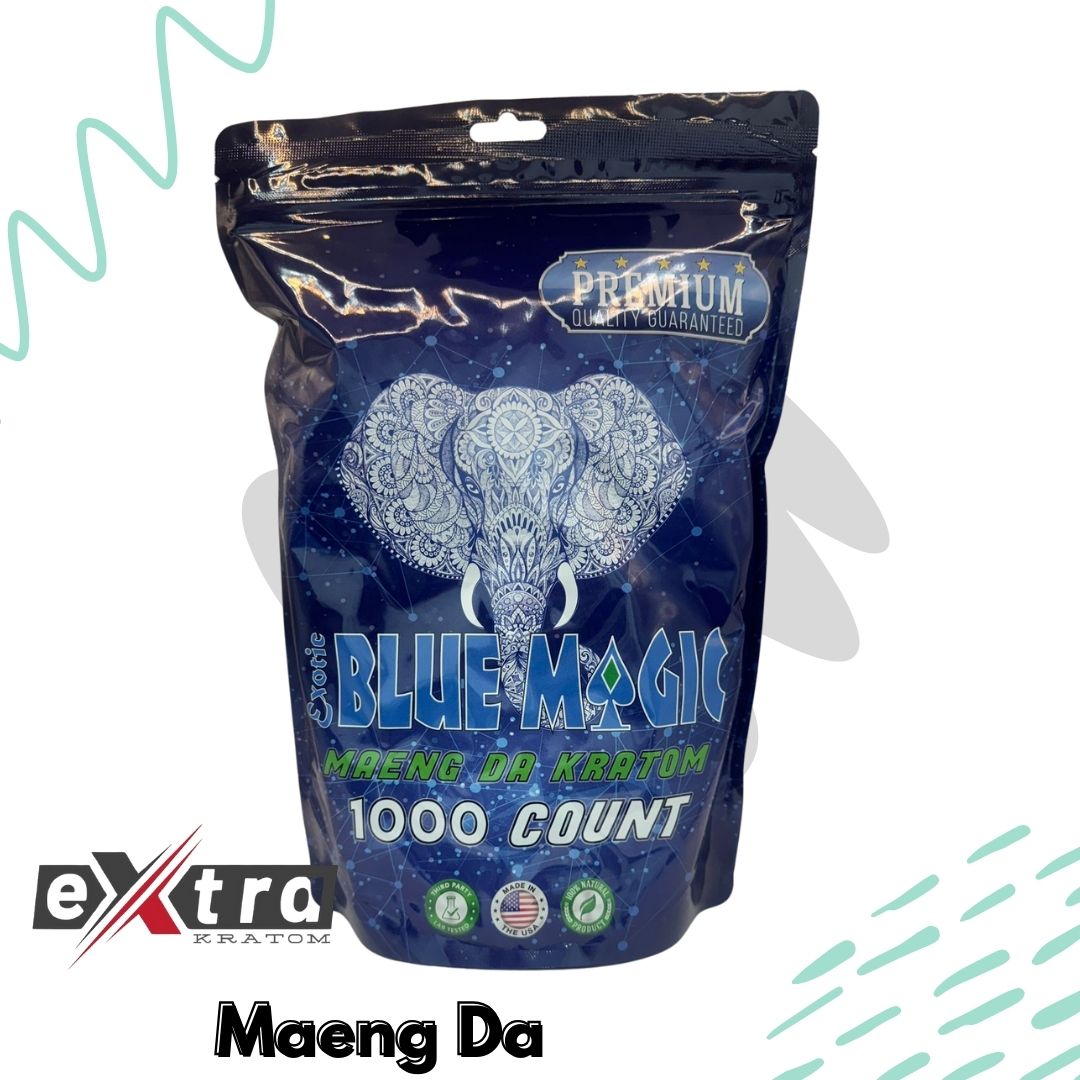 Maeng DA Kratom Capsules - Blue Magic