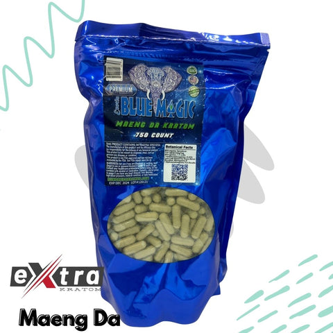 Maeng DA Kratom Capsules - Blue Magic