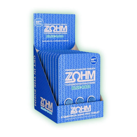 ZOHM 7 OH Tablet Blue Razz 66mg 3ct