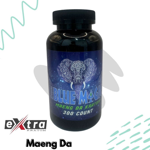 Maeng DA Kratom Capsules - Blue Magic