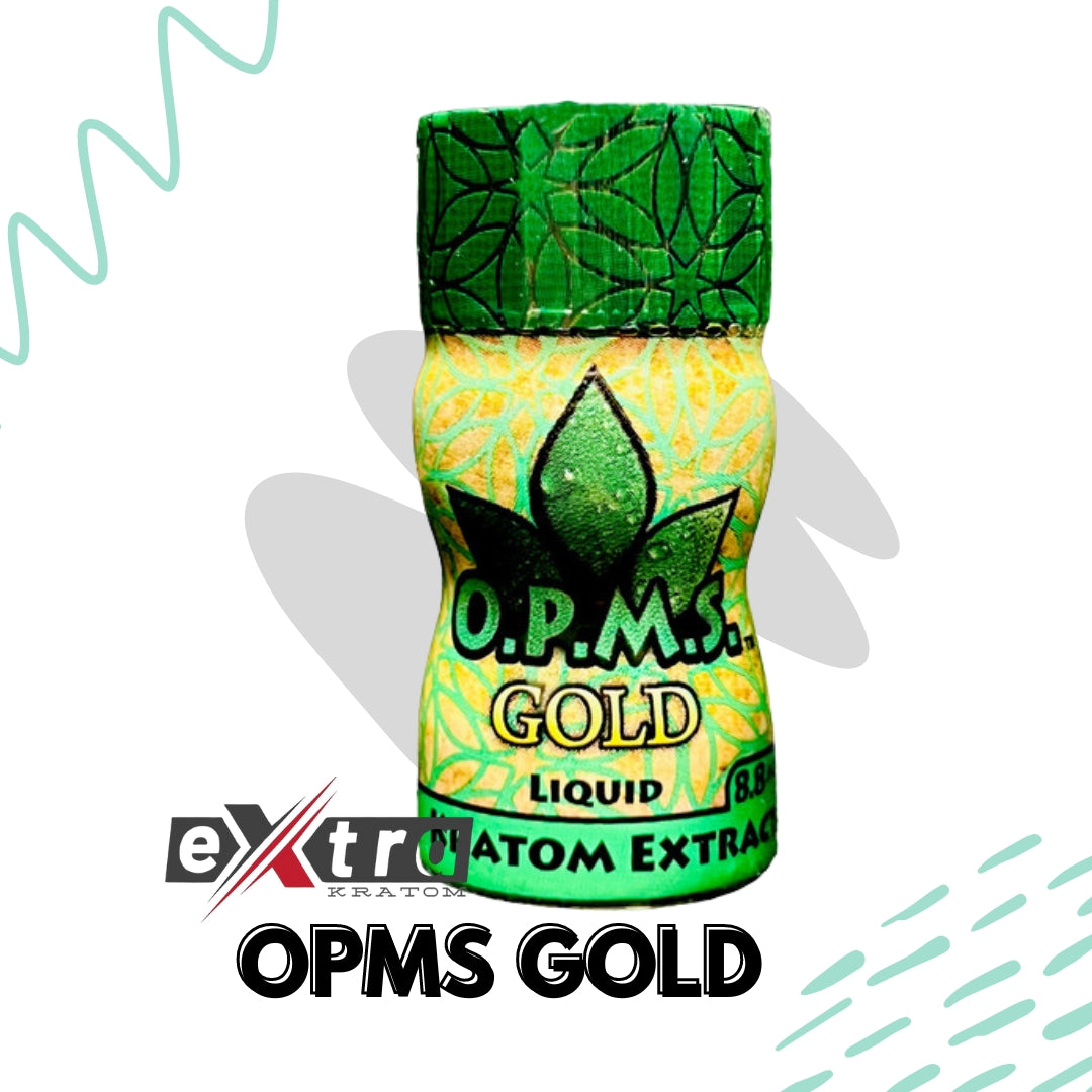 OPMS Gold Shot Kratom Liquid Extract